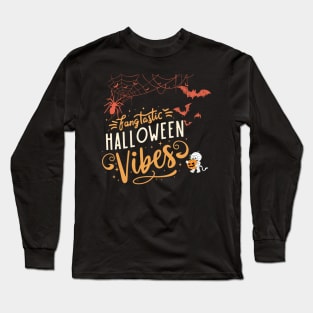 Fangtastic Halloween Vibes Long Sleeve T-Shirt